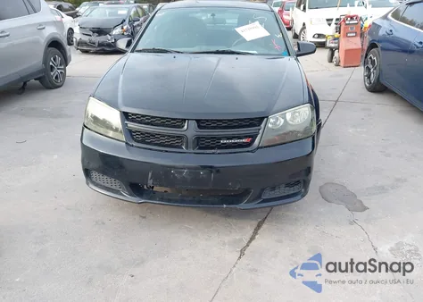 2013 Dodge Avenger Se V6 from USA, damaged, VIN 1C3CDZAG6DN748220